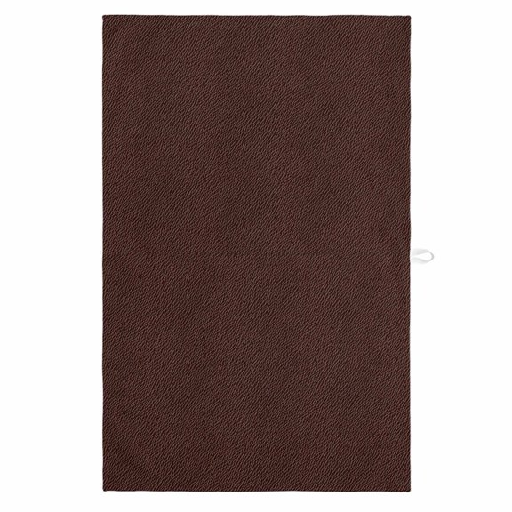 Solid Brown 1 Pack Kitchen Towel, Water Absorbent Dish Towel, Vintage Minimalism Abstract Denim Pattern Decorative Hand Towels - Quick Drying Cloth for Cooking Baking, 18x28 Inch