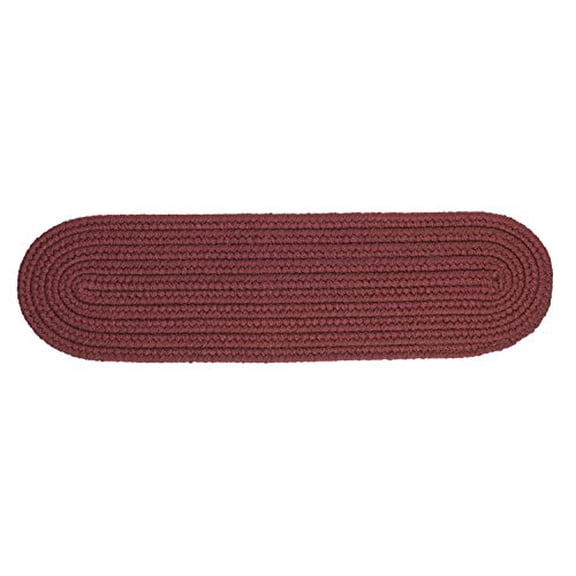 Solid Burgundy Poly 8x28 Str Trd