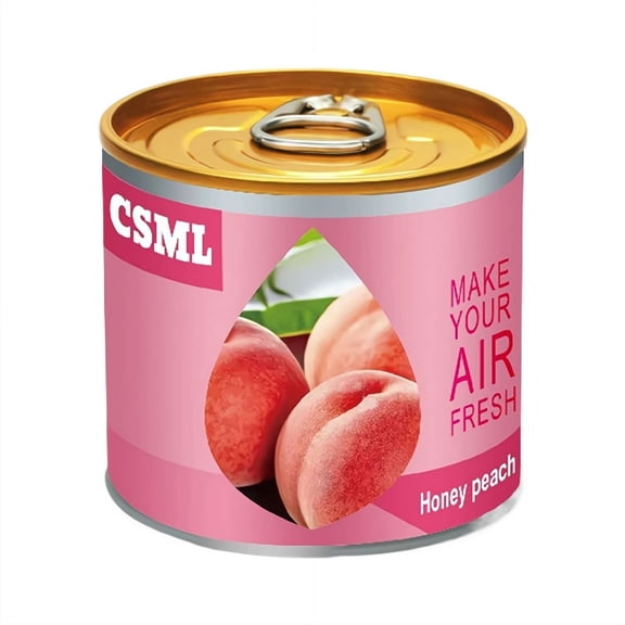 Solid Car A-ir Freshener Balm, Natural Plant Wax Auto Fragrance, Alcohol-Free Odor Eliminator with Multiple Scents