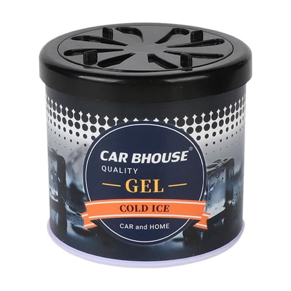 Solid Car Freshener for Vehicle Interior - Long Lasting Odor Eliminator Gel