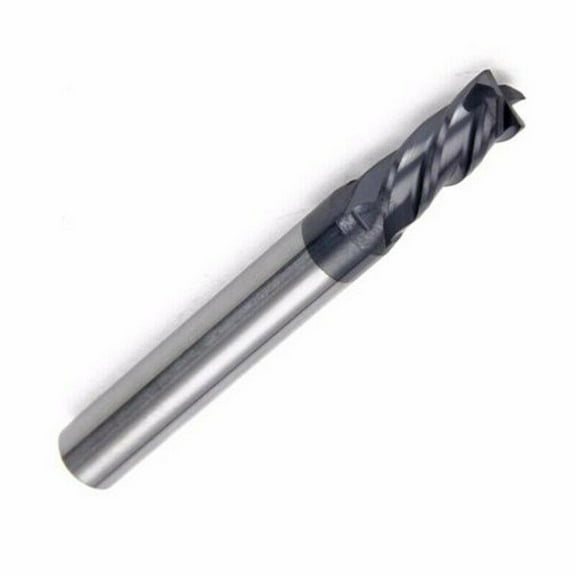 Solid Carbide End Mill 4 Teeth - Altin Coating Solid Carbide Milling Cutter For Hpc 8Mm YIWEI