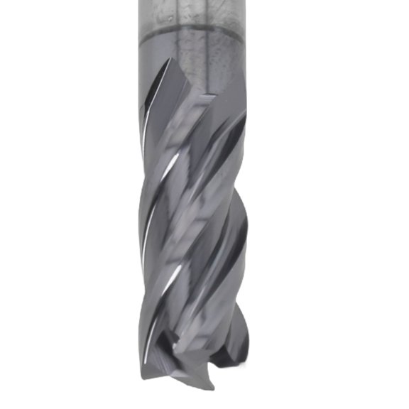 Solid Carbide End Mill 4 Teeth- Altin Coating Solid Carbide Milling Cutter For Hpc 8Mm