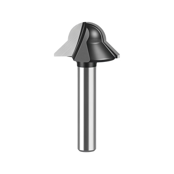 Solid Carbon V Shape Router Bit For Unseamed Brims Profiling In Furniture Making And Home Improvement Projects