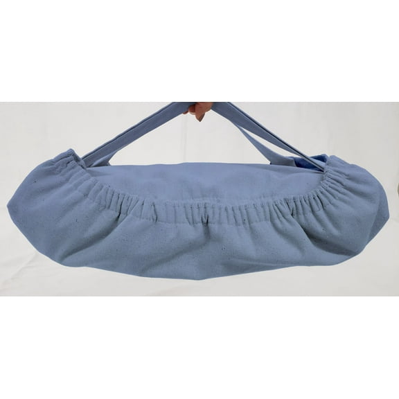 Solid Casserole Baking Pan or Pie Plate Cozy and Carrier by Penny's Needful Things (Large Casserole Carrier) (Light Blue)