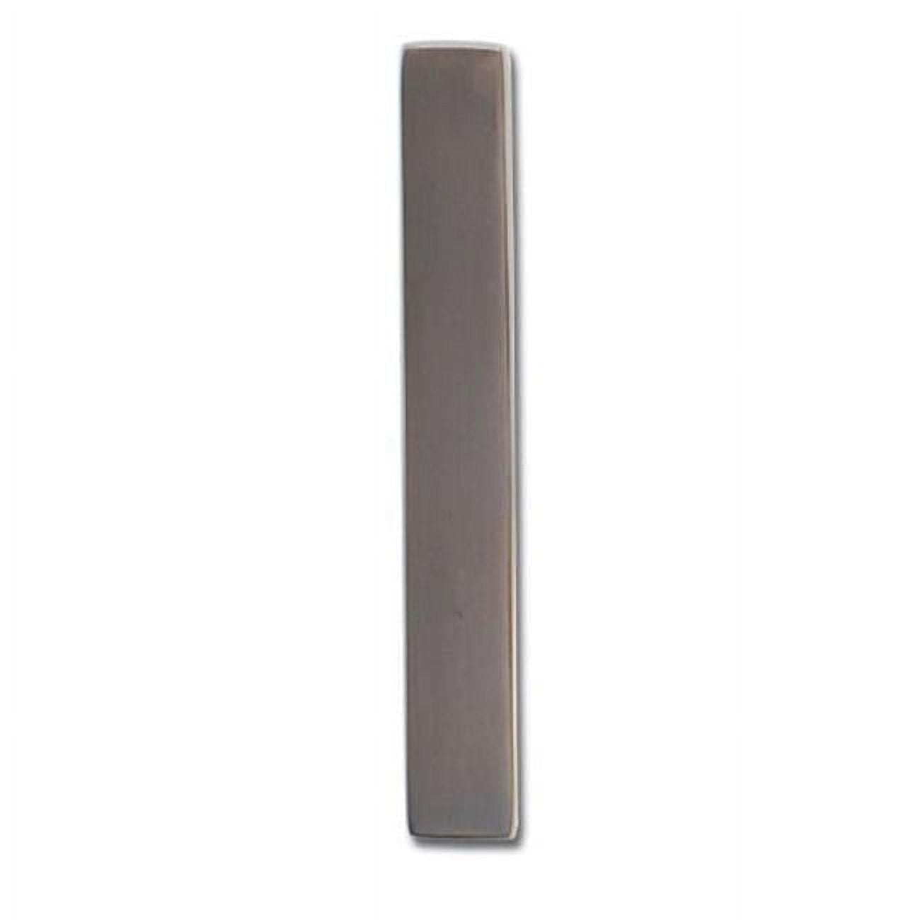 Solid Cast Brass 5 in. Dark Aged Copper Floating House Number 1