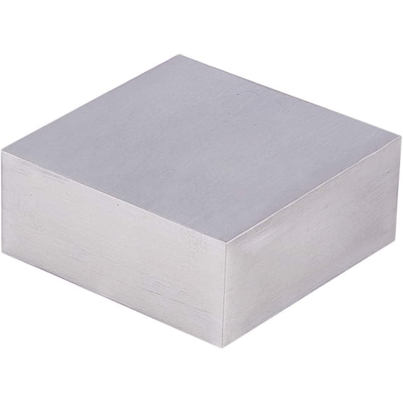Solid Cast Iron Bench Block Wire Hardening and Wire Wrapping Tool Square Platinum 6.3x6.5x3cm