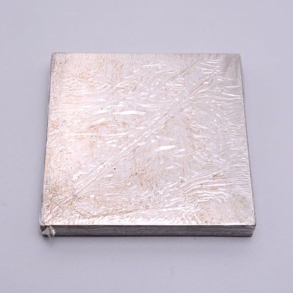Solid Cast Iron Bench Block for Jewelry Tools Square Platinum 10.5x10.4x1.4cm