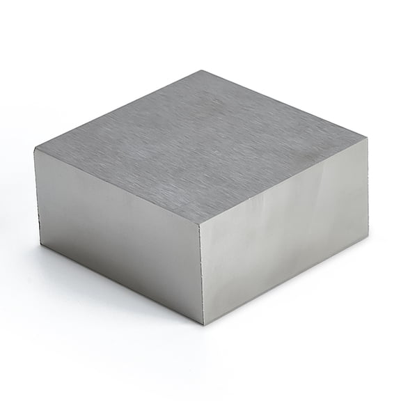 Solid Cast Steel Bench Block Wire Hardening and Wire Wrapping Tool Stainless Steel Color 6.3x6.3x3cm