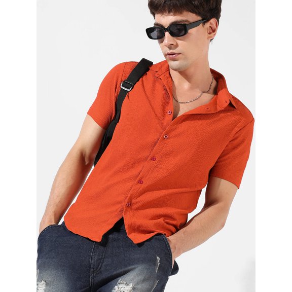 Solid Casual Shirt