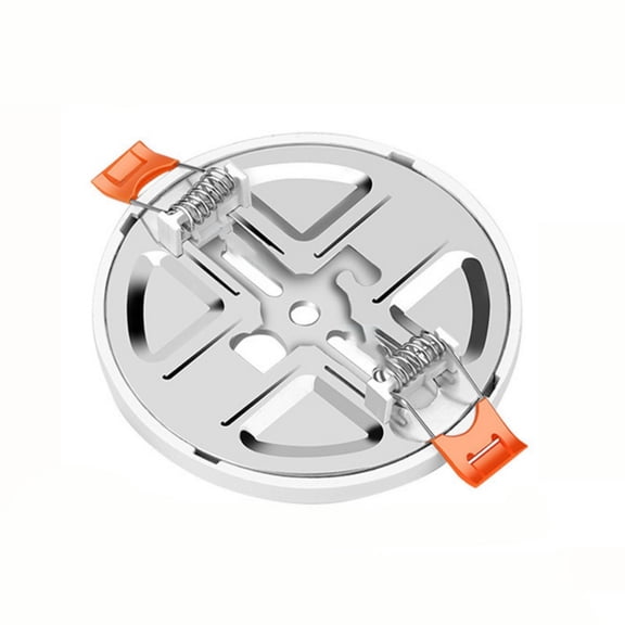 Durability Plastic Ceiling Mount For Home Security Cameras Mounting Base With Easy Setups with Movable Spring Buckle