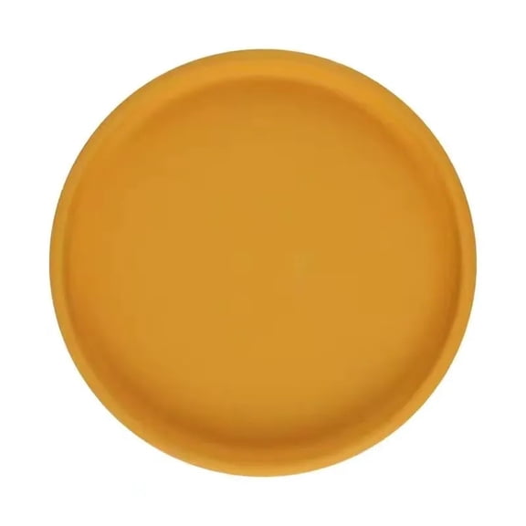 Solid Ceramic Flower Pot Saucers, Round Plant Drainage Trays, Premium Texture Flower Tray Suited for Study Room Green Plants