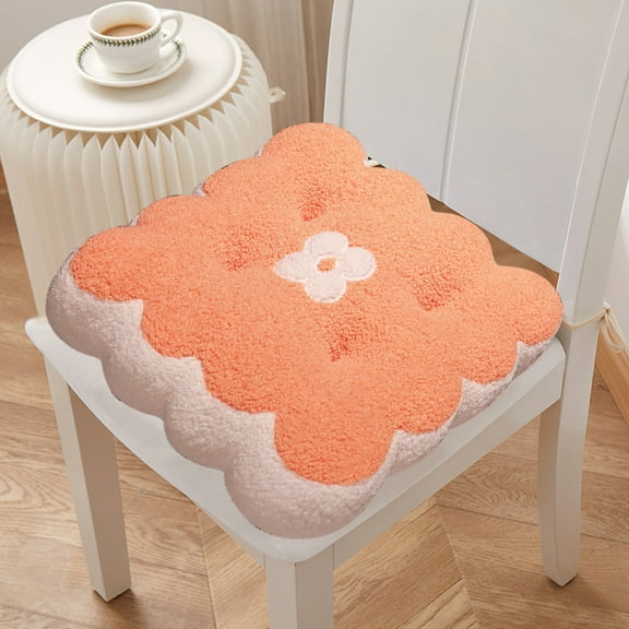 Solid Chair Cushion,Super Soft Seat Cushion,Comfortable Breathable Cushion,Easy To Carry Cushion,Kitchen Dining Room Cushion,Living Room Bedroom Cushion,Foam Added Multi-purpose Pad