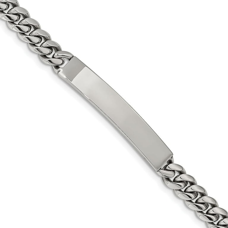 Chisel Stainless Steel Curb Chain 8.25 Chisel Stainless Steel Curb Chain 8.25