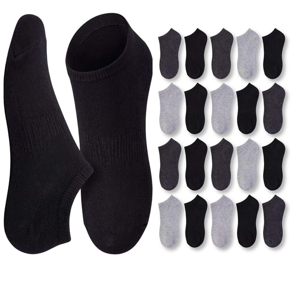 Tipi Toe 20-Pack Women’s Fun Low-Cut Socks, Vibrant & Fashionable