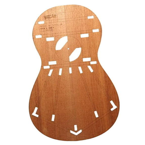 Solid Classical Guitar Body Layout Template Torres 2 () for Luthier,