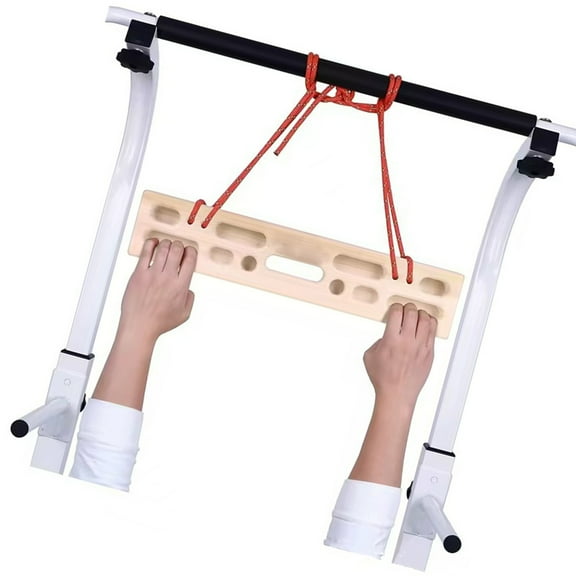 Solid Climbing Board Finger Strengths Training Board Portables Hangboards for Home and Outdoor Training