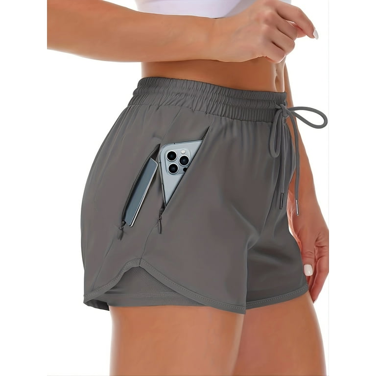 Women's activewear shorts with pockets shop