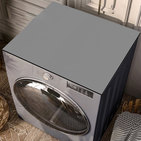 Solid Color Absorbent Drainage pad, Refrigerator Soilproof pad with Non slide Rubber Backing, swift Dry Diatomaceous Washer wrap for Washing device Dryer and Countertop, 15.7x19.7 in