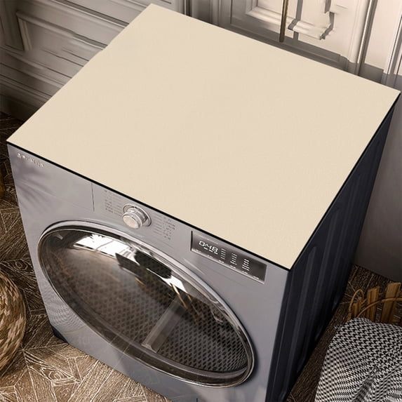 Solid Color Absorbent Drying Mat for Refrigerator Washer Dryer Machine Top Cover PVC Rubber Utility Mat, 1 Count