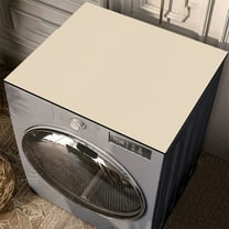 Solid Color Absorbent PVC Drainage Mat | Refrigerator & Washer Soilproof Cover | 19.68x19.68 Inch Modern Kitchen Mat | Gray Beige Blue Options