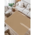 thumbnail image 1 of Solid Color Area Rug for Bedroom 4x6 Ft Khaki Super Soft fuzzy Throw Rug Non-Slip Fluffy Plush Indoor Floor Carpet for Living Room Nursery Home Decor, 1 of 8
