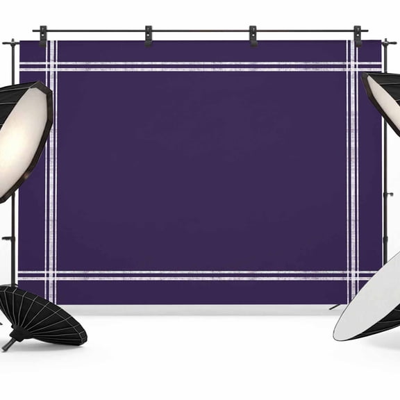 Solid Color Backdrop for Photography, Dark Purple Photo Backdrop Portrait Background Party Banner Photo Backgrounds for Studio Booth Props, 10x8ft