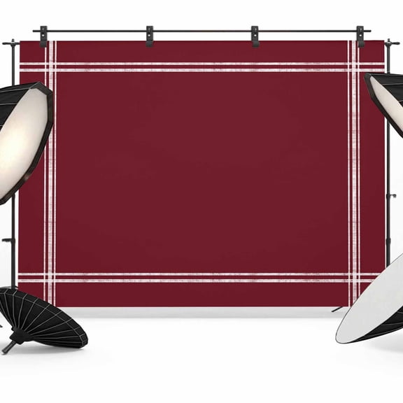 Solid Color Backdrop for Photography, Wine Red Photo Backdrop Portrait Background Party Banner Photo Backgrounds for Studio Booth Props, 10x8ft