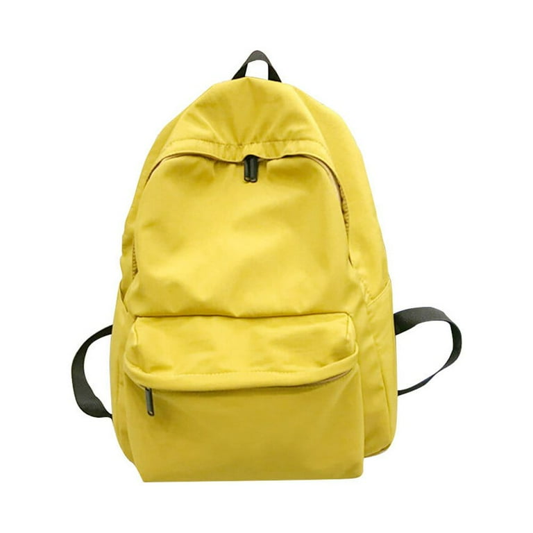 Yellow fashion backpack on sale
