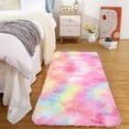 thumbnail image 1 of Solid Color Bath Mat, Non Slip Bathroom Rug Soft Absorbent Long Pile for Shower Tub Bath Floor, Machine Washable Velvet Fleece Cushioned Mat for Vanity Bedroom, 15.7x31.5 in, 1 of 7