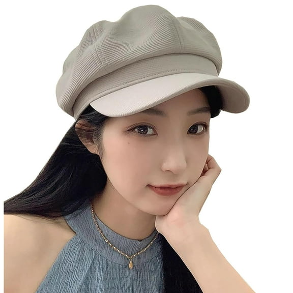 Solid Color Berets for Women French Beret Hats for Women Elegant Newsboy Hat Painter Cap for Tea Party Fall Winter