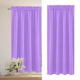 thumbnail image 1 of Room Darkening Curtain Panel Purple for Bedroom, Kitchen, Living Room, or Window Decor, 1 of 4