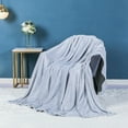 thumbnail image 1 of Solid Color Blanket 100*150Cm*1 Piece Soft & Warm Solid Color Polyester Blanket Cozy Throw for Bed Couch All Season Use Multiple Colors Available, 1 of 9