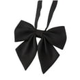 thumbnail image 1 of Solid Color Bow Tie for Women Gril, Adjustable Women Bow Tie, Pre-Tied Bowtie for Uniform School Party Cosplay Prom, 1 of 2