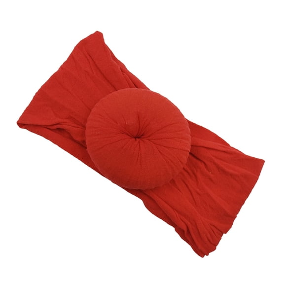 Solid Color Bowknot Baby Headband Toddler Baby Girls Solid Headband Hair Band For