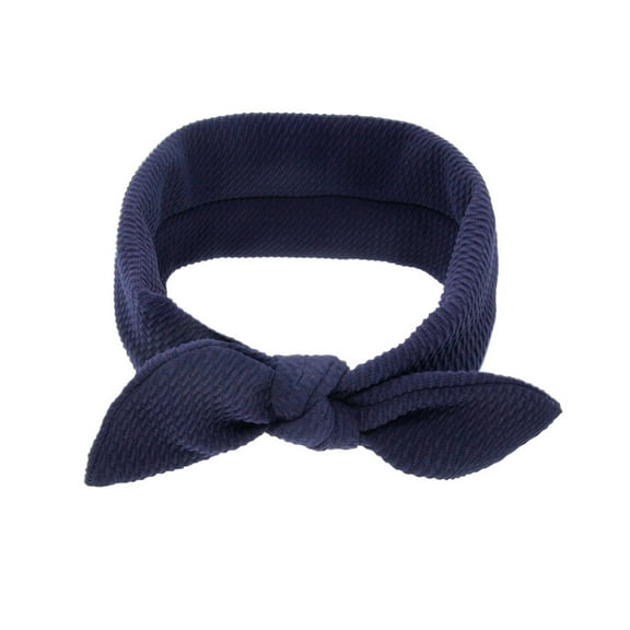 Solid Color Bowknot Baby Headband Toddler Kid Baby Girls Bow Headband Headwear Accessories