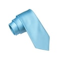 thumbnail image 1 of Solid Color Boys Tie Children and Teen's Skinny Necktie 2.5 inches, 1 of 1
