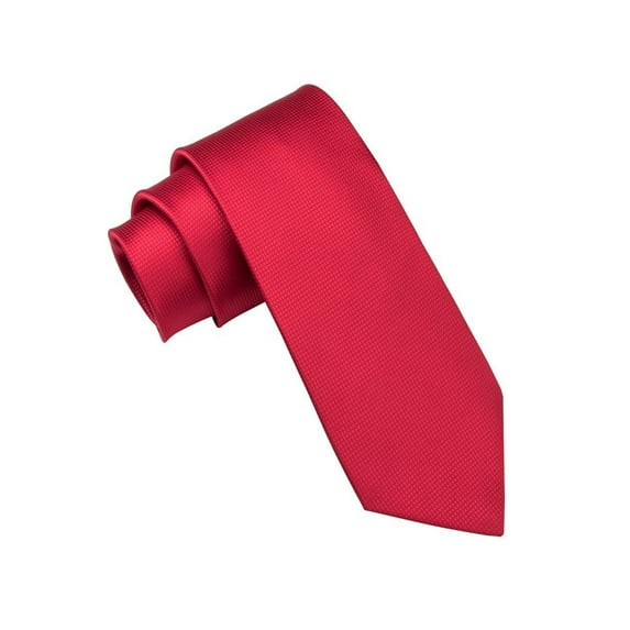 Solid Color Boys Tie Children and Teen's Skinny Necktie 2.5 inches
