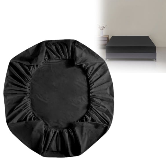 Solid Color, Breathable Mattress Protector Made with Soft Brushed Fabric and A Tpu Membrane