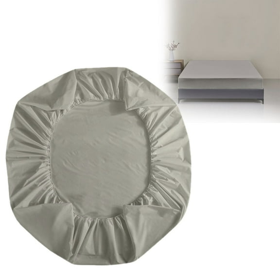 Solid Color, Breathable Mattress Protector Made with Soft Brushed Fabric and A Tpu Membrane