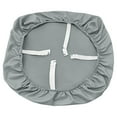 thumbnail image 1 of Solid Color Brushed High Elastic Chair Cover, Soft And Comfortable Chair Seat Cover Watedrproof Anti-Slip Chair Slipcover Suitable for Dining Kitchen Restaurant Banquet 14-49 in, 1 of 7