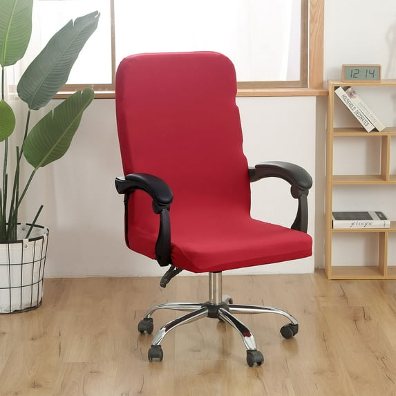 Solid Color Brushed High Elastic Chair Cover Soft And Comfortable Chair Seat Cover -proof And- Chair Slipcover Suitable For Dining Chair, Xinsrenus Under $5! Solid Color Brushed High Elastic