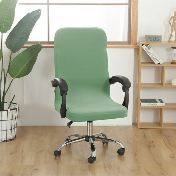 Solid Color Brushed High Elastic Chair Cover - Soft, Comfortable, Spill-Proof Slipcover for Dining Chairs, Universal Fit 70-80cm Backrest, 45-58cm Seat, Polyester with Spandex (1 Pack)