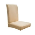 thumbnail image 1 of Solid Color Brushed High Elastic Chair Cover Soft and Comfortable Chair Seat Cover -proof and Dirt- Chair Slipcover Suitable for Dining Chair, 1 of 6