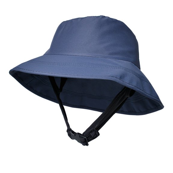 Solid Color Bucket Hat Breathable Multi-color Adjustable Chin Rope Wide Brim Bucket Hat Fisherman Cap Unisex