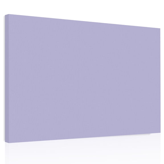 Solid Color Canvas Print Wall Art, Medium Purple Wall Decor Modern Artwork Paintings Pictures for Living Room Framed and Stretched Ready to Hang, 24" x 32"