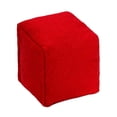 thumbnail image 1 of Solid Color Canvas Sandbag 3.9 Inch, Red Hand Sewn Kick Weighted Bean Bag for Toss Games, Outdoor Play Stress Relief Ball for Outdoor Game Supplies, 1 of 6