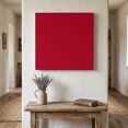 thumbnail image 1 of Solid Color Canvas Wall Art for Living Room Bedroom Bathroom, Red Canvas Art Wall Decor, Artwork for Walls Home Office Decor, 8"x8", 1 of 9