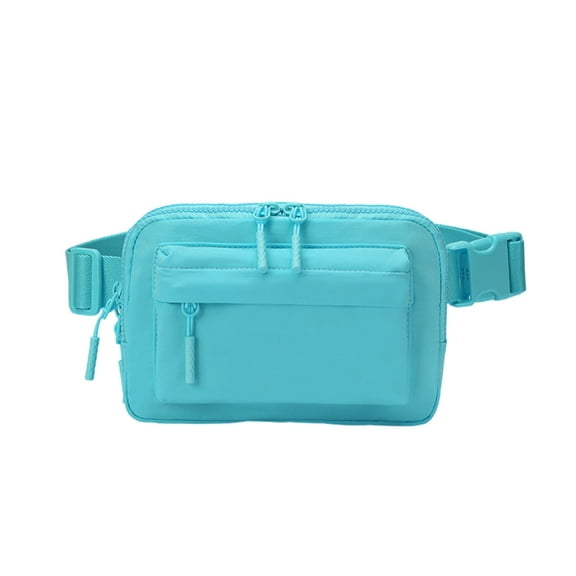 Solid Color Chest Bag Waist Bag Small Crossbody Bag Waist Pack for Unisex