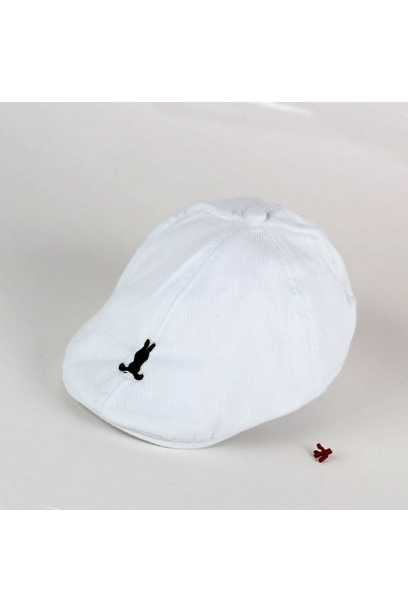 Solid Color Children Berets Stripe Cotton Thin Fashion Simple Kids Hats & Caps Berretto Baby Caps for Boys Girls Vintage Newsboy Cap Toddler Tweed Beret Hat Cabbie Hat Little Kids Driver Cap