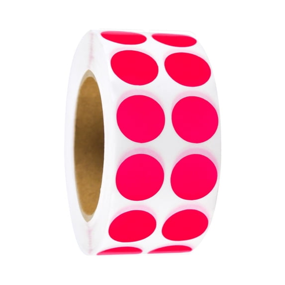 Solid Color Circle Sticker Round Color Circle Dot Sticker Labels Adhesive Round Sticker Color Coding Labels